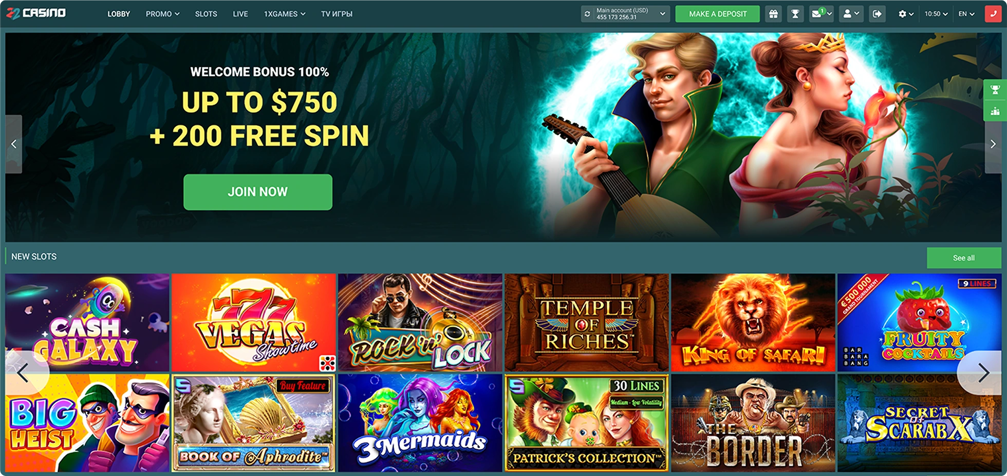 22Casino сайт 22Casino сайт